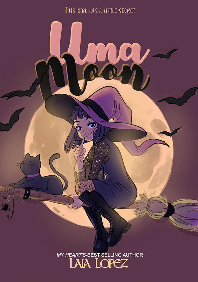 Uma Moon - Portada fan-made basada en un proyecto original de Laia Lopez