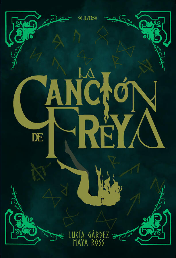 La Canción de Freya - Portada y diseños de venta y promoción para la novela de Lucía Gárdez y Maya Ross. ¡Entra para ver más!